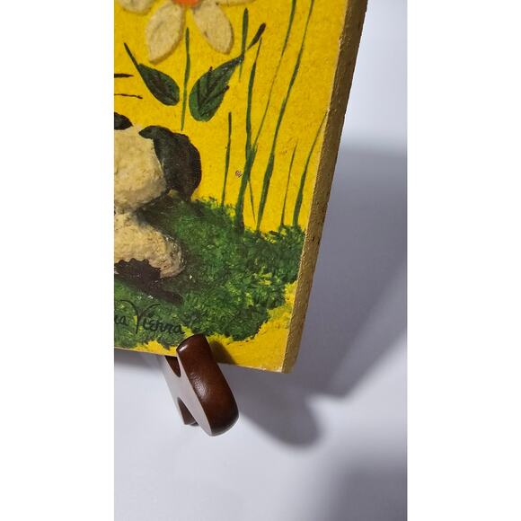 1970s vintage art print Mushies and Love by the artist Edna Vierra - Picture 3 of 10